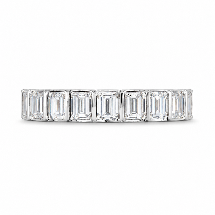 2.16 CT Lab-Grown Diamond Eternity Ring in 14K White Gold (D–F / VS1–VS2) from Diamond Studio
