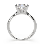 3 Carat VS1 D Lab Grown Diamond Solitaire Princess Ring