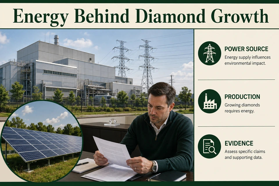 Are Lab-grown Diamonds Truly Eco-friendly? A Deep Dive into Energy Consumption a Jeweler’s Direct Answer: Energy supply influences environmental impact. Growing diamonds requires energy.