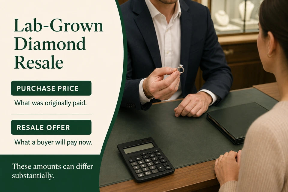 Do Lab-grown Diamonds Hold Resale Value? An Honest Financial Guide a Practical Buyer Guide: What was originally paid. What a buyer will pay now.