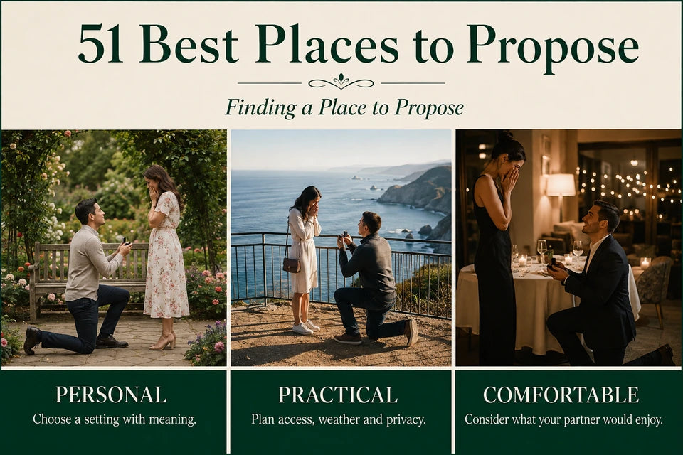 51 Best Places to Propose: Choose a setting with meaning. Plan access, weather and privacy.