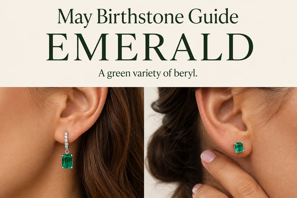May Birthstone Guide: A green variety of beryl.