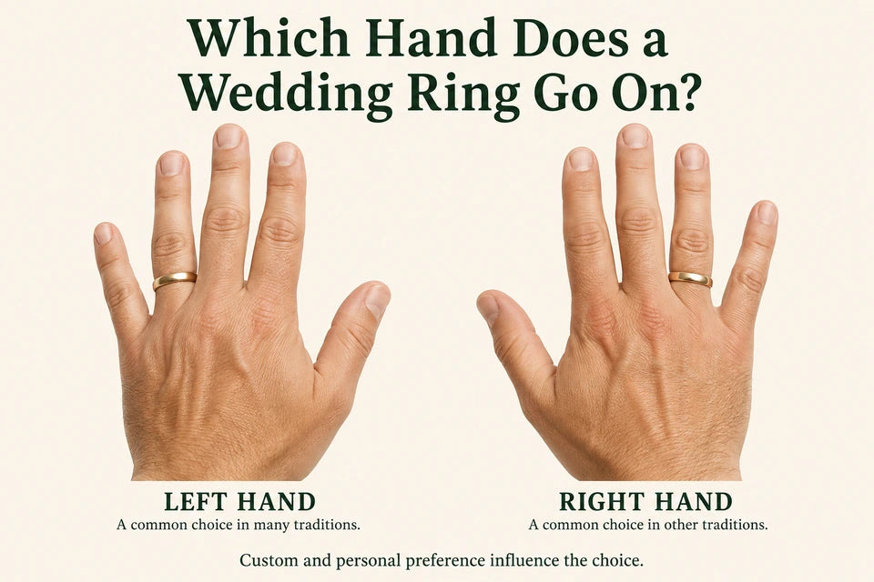 Which Hand Does a Wedding Ring Go On?: A common choice in many traditions. A common choice in other traditions.