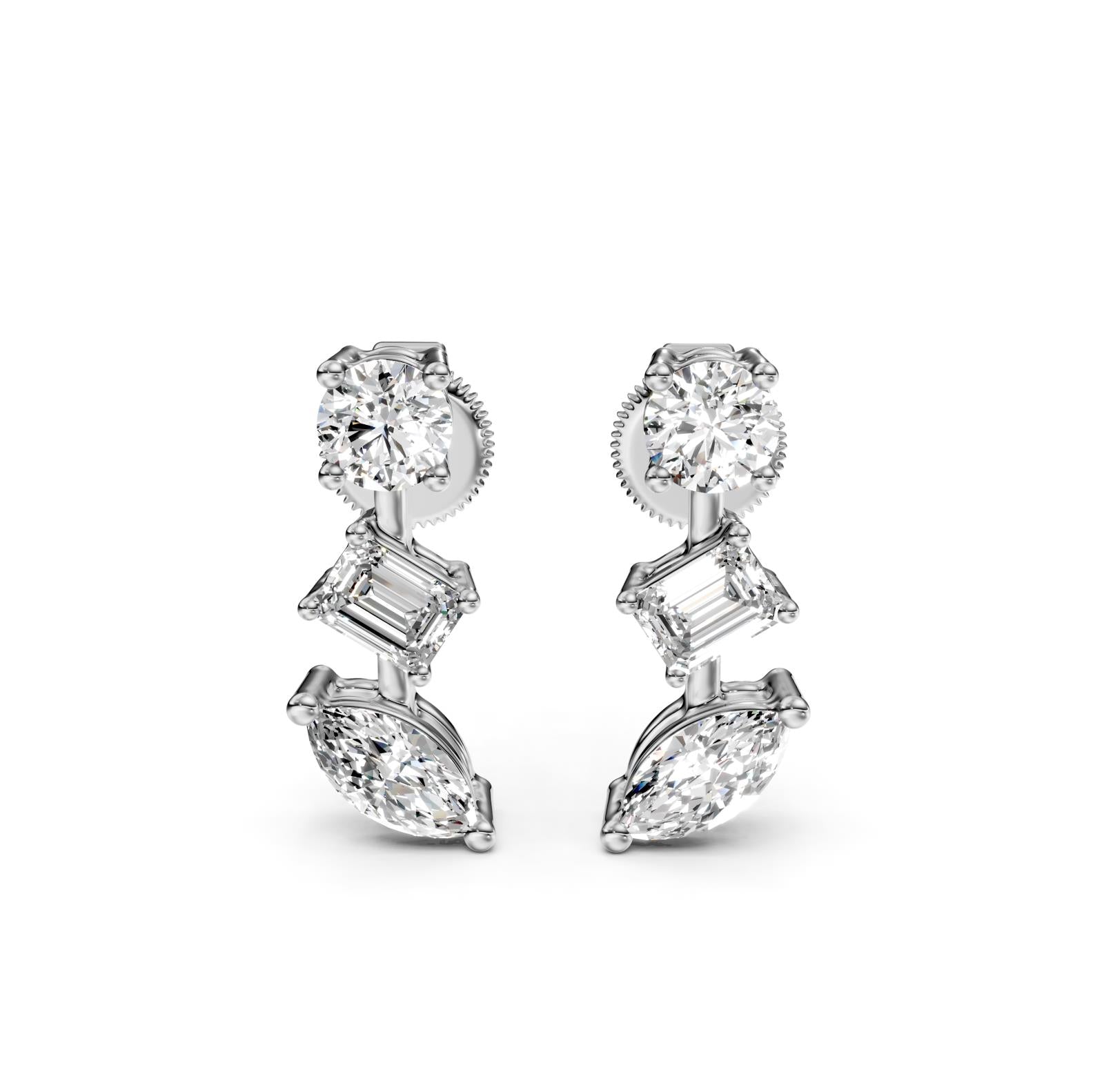Lab Grown Diamond Earrings