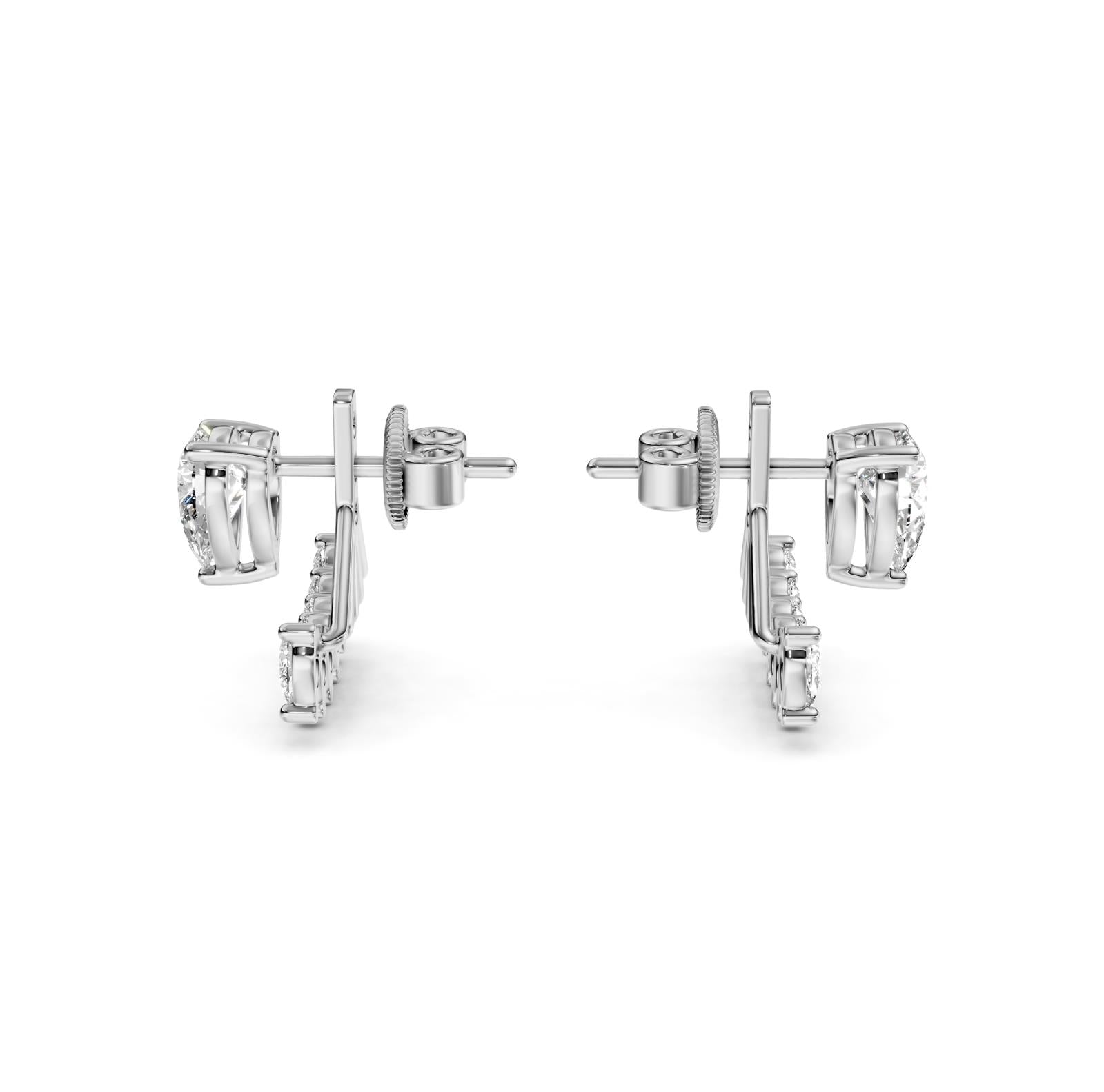 Lab Grown Diamond Earrings