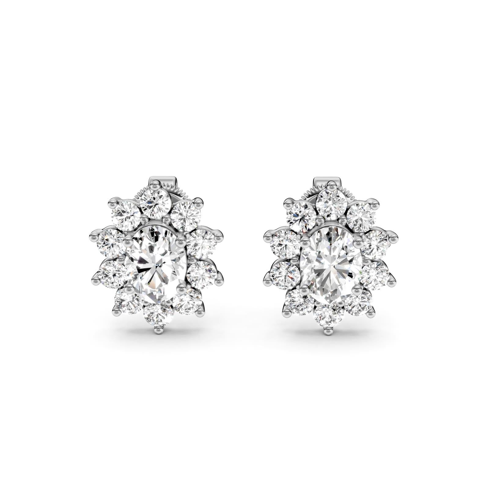 Lab Grown Diamond Earrings