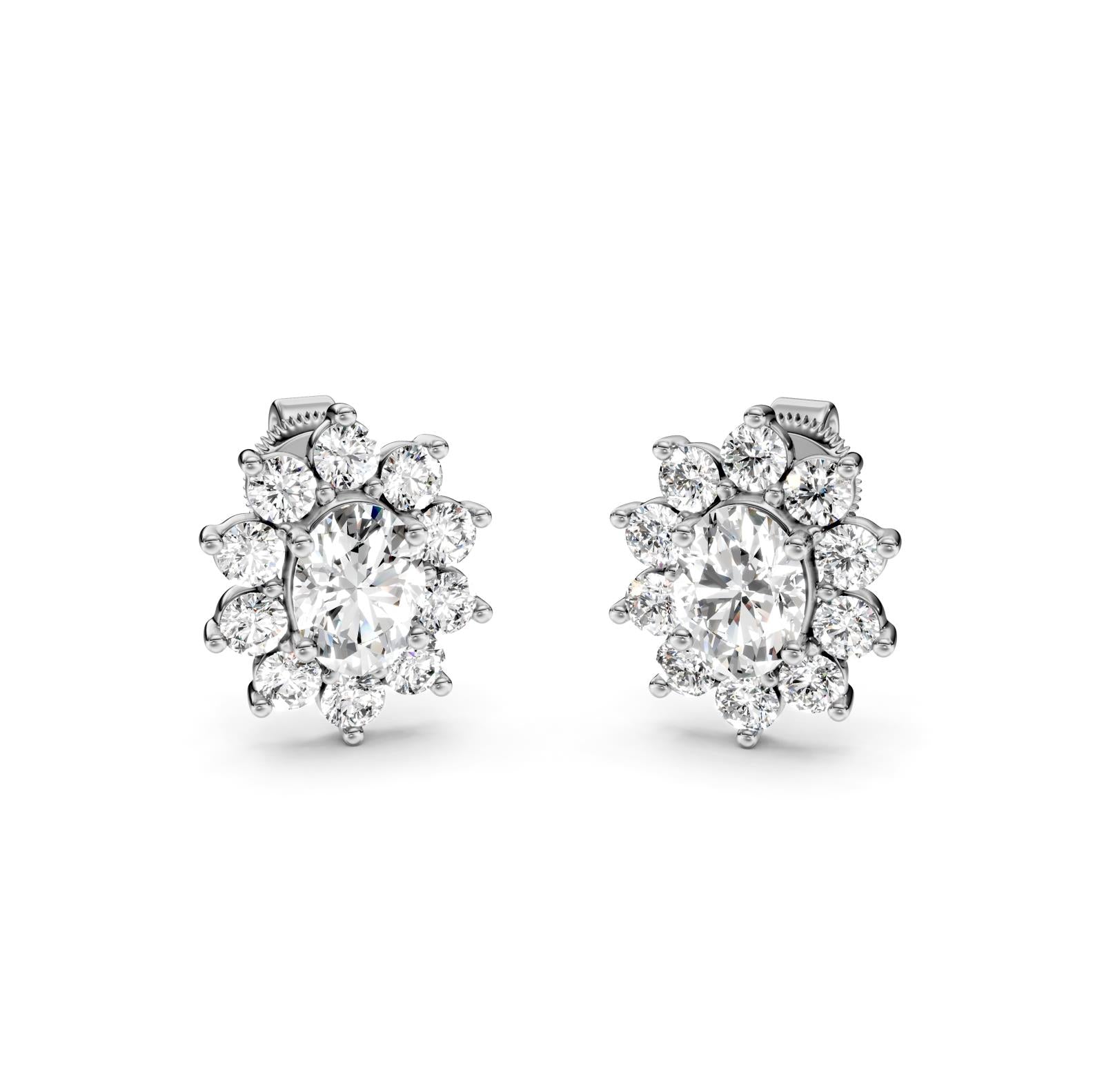Lab Grown Diamond Earrings