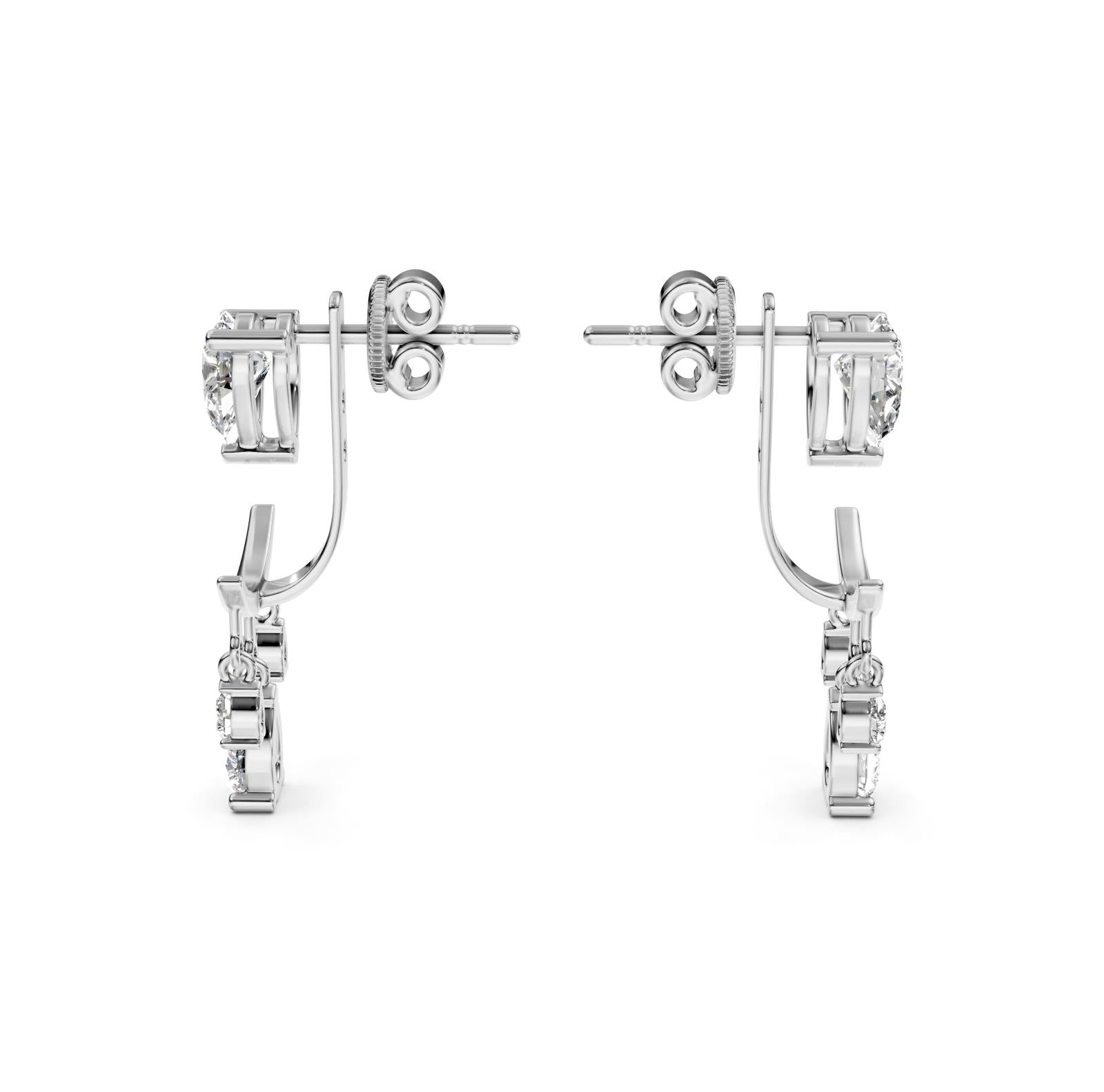 Lab Grown Diamond Earrings