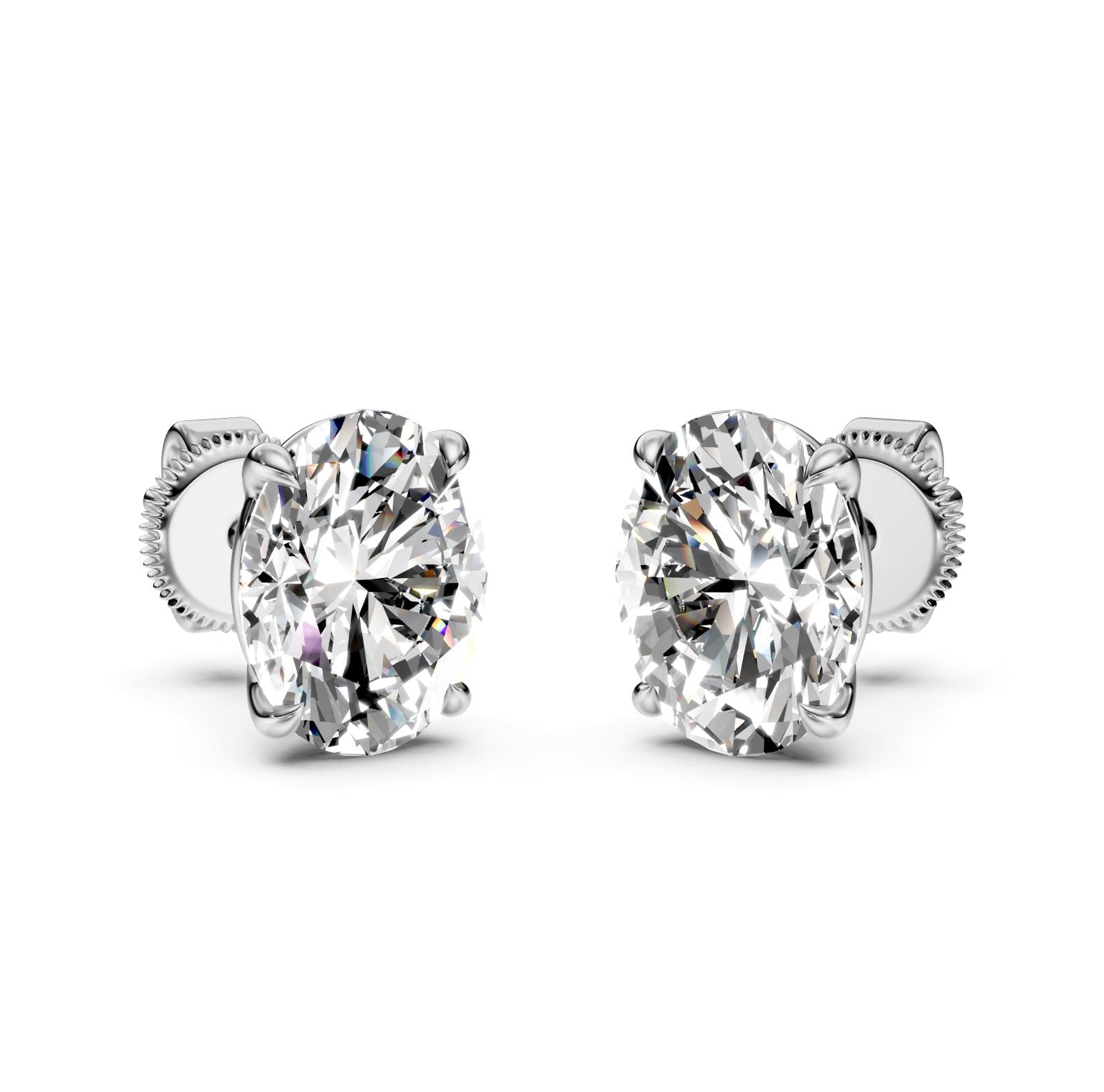 Lab Grown Diamond Earrings
