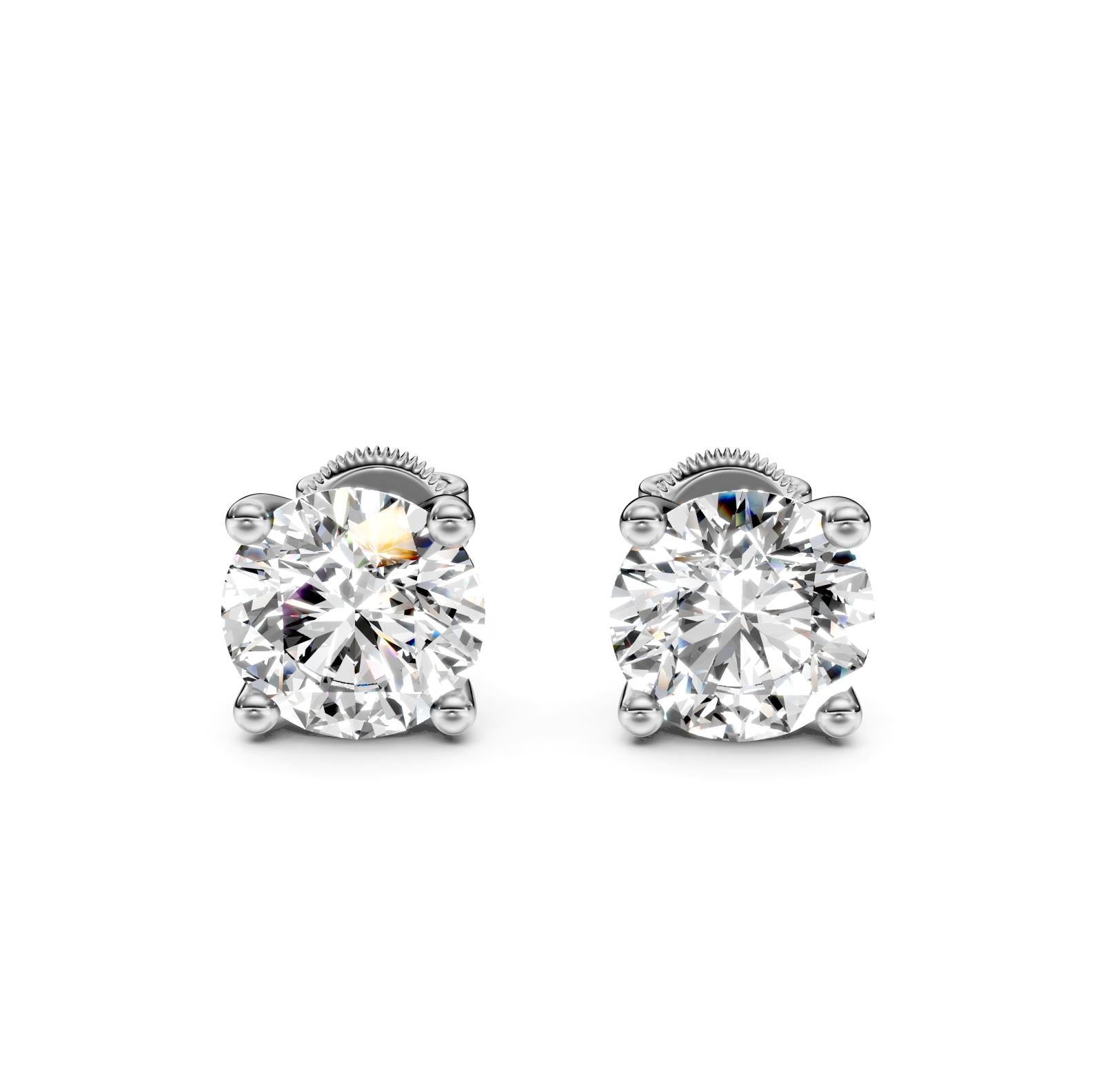 Lab Grown Diamond Earrings