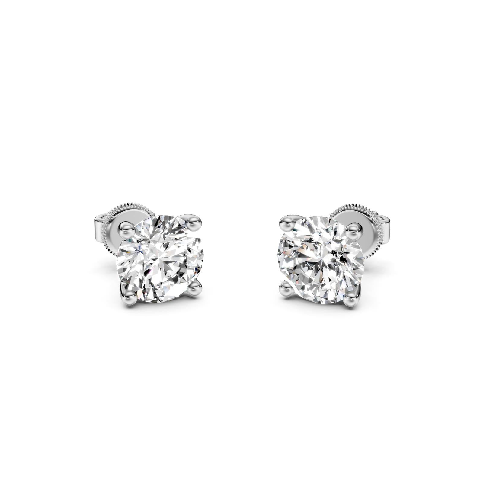 Lab Grown Diamond Earrings