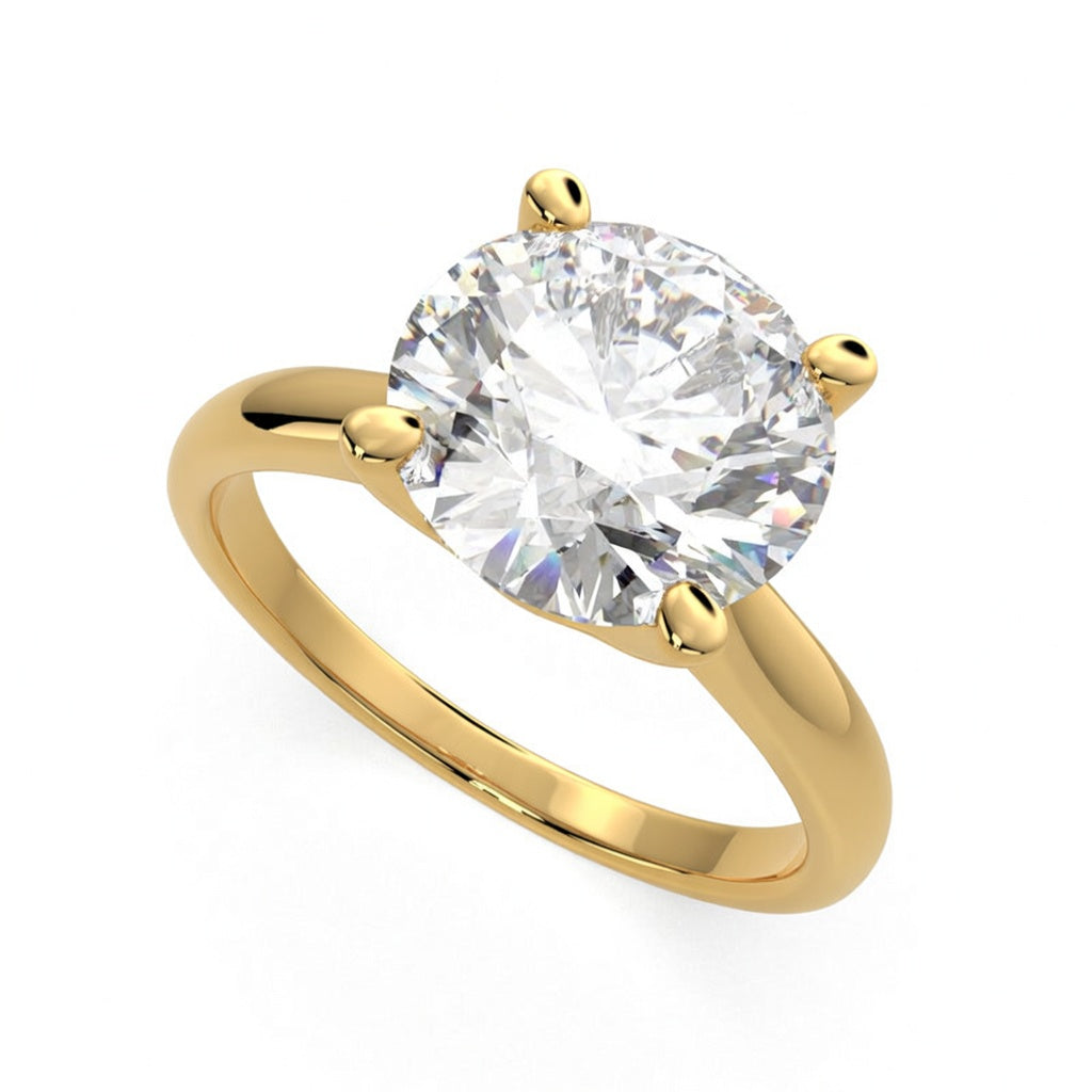 Juliana 2 Carat Round Cut Classic Solitaire Engagement Ring