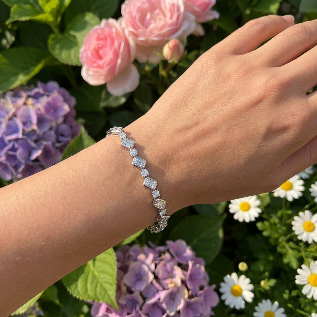 Lab Grown Diamond Bracelet