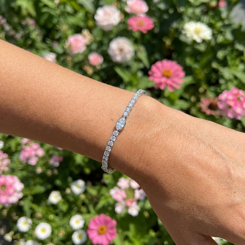 Lab Grown Diamond Bracelet