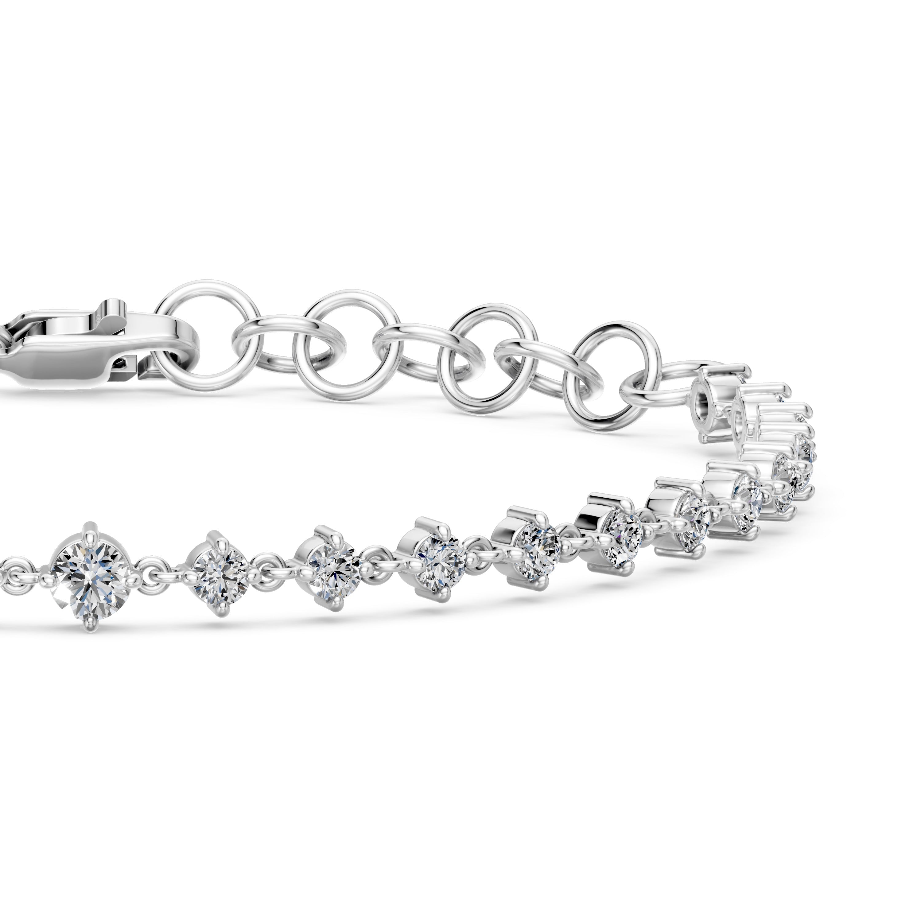 Lab Grown Diamond Bracelet