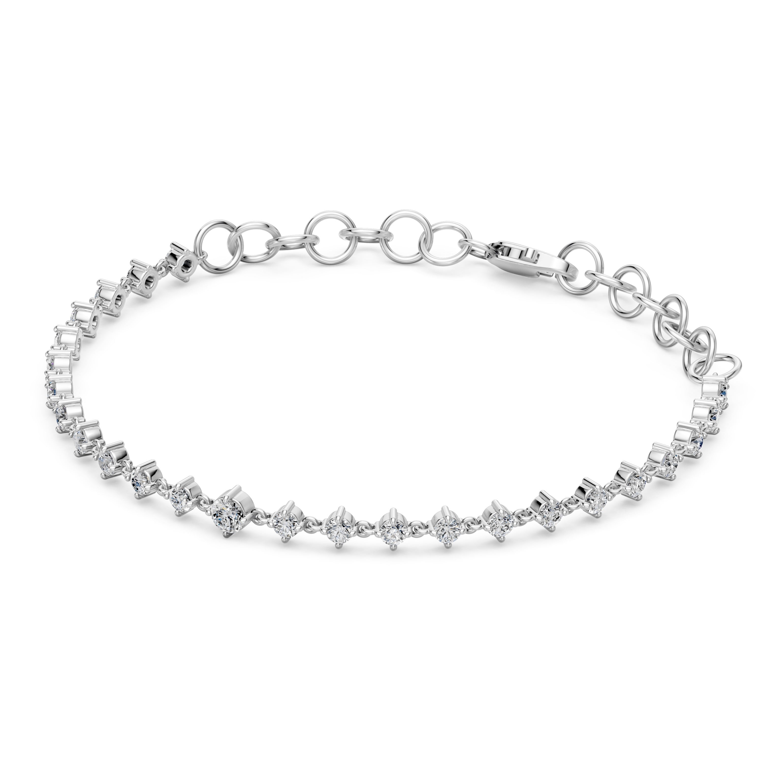 Lab Grown Diamond Bracelet