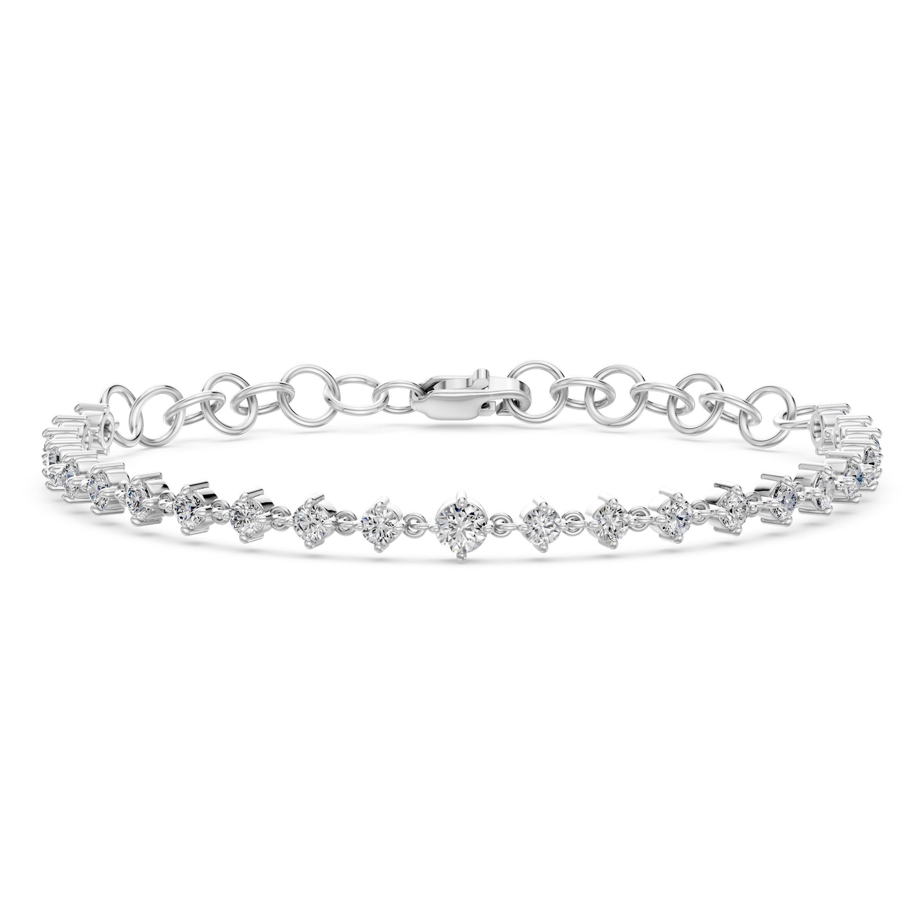Lab Grown Diamond Bracelet