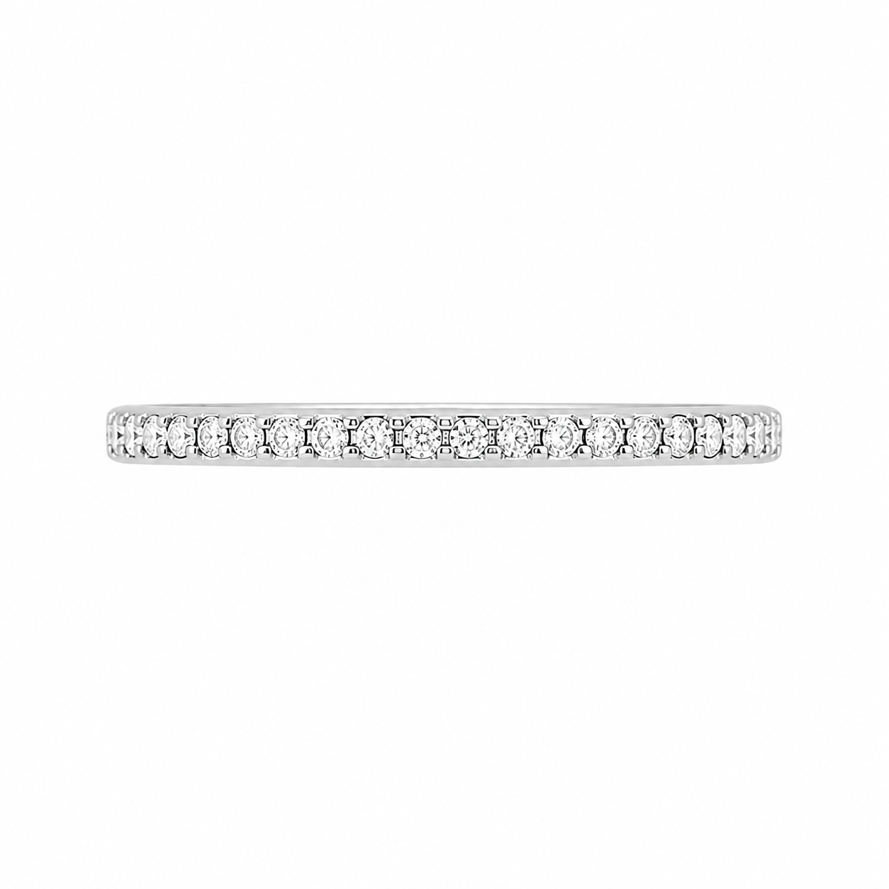 2.79 CT Vintage Marquise Lab-Grown Diamond 2PCS Bridal Set in 18K White Gold – Halo Floral Half Eternity Wedding Ring Design