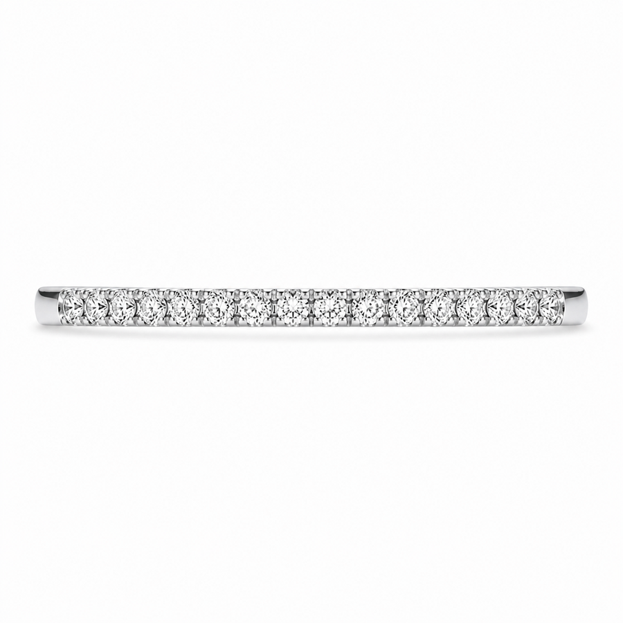 2.00 CT Emerald Cut Lab-Grown Diamond 2PCS Bezel Bridal Set in 14K White Gold – Minimalist Wedding Ring Design