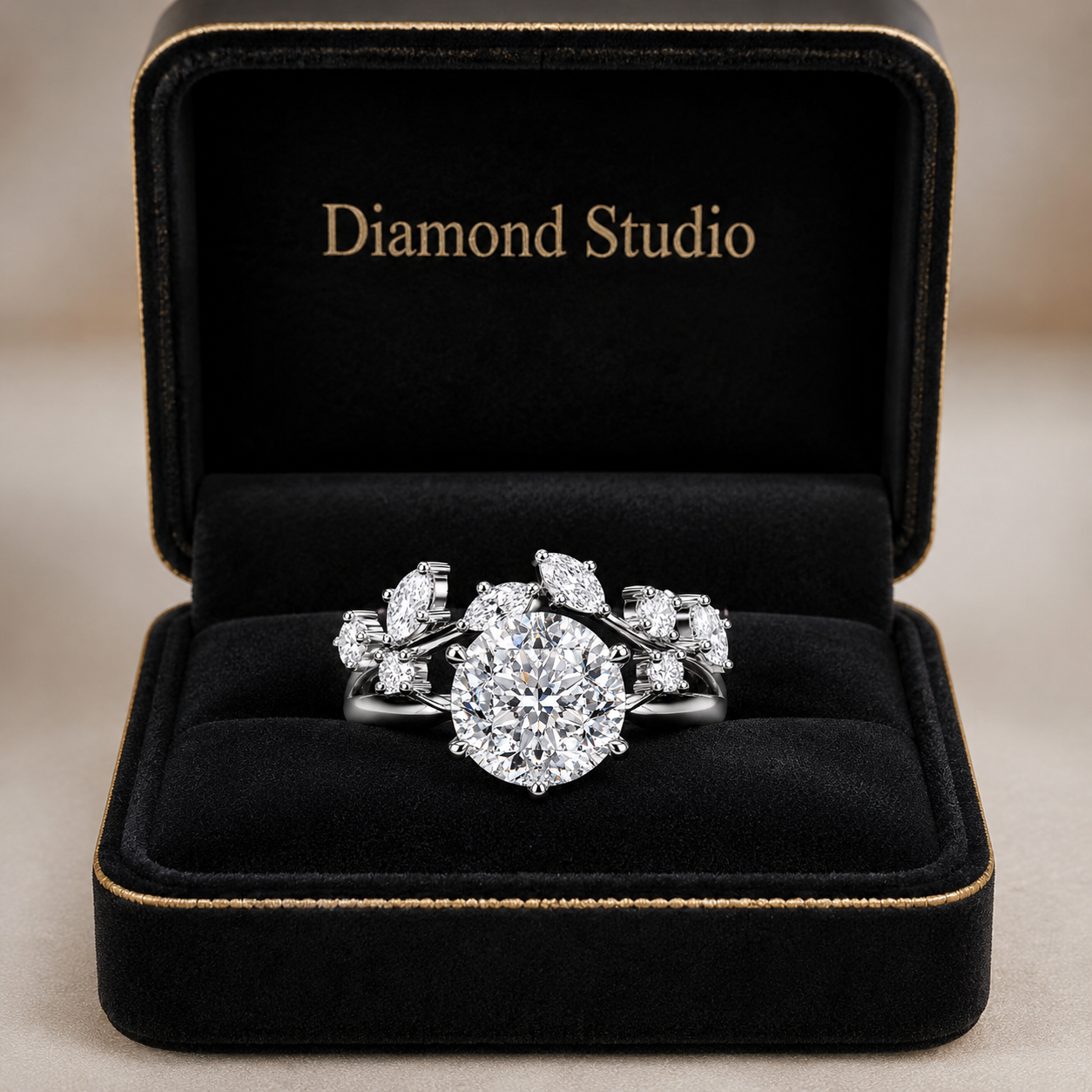 3.00 CT Portuguese Cut Lab-Grown Diamond 2PCS Bridal Set in 14K White Gold – Matching Wedding Band Anniversary Design