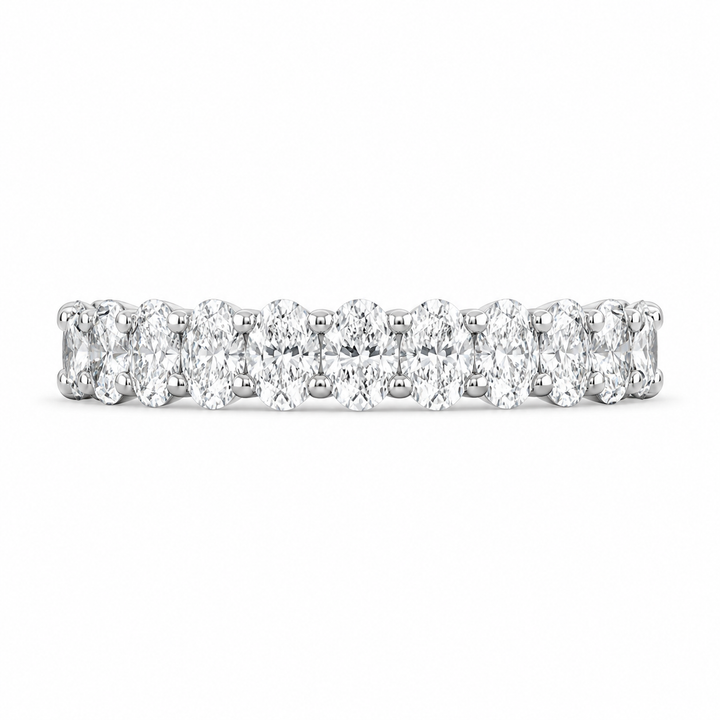 1.73 CT Lab-Grown Diamond Eternity Ring in 14K White Gold (Dâ€“F / VS1â€“VS2) from Diamond Studio