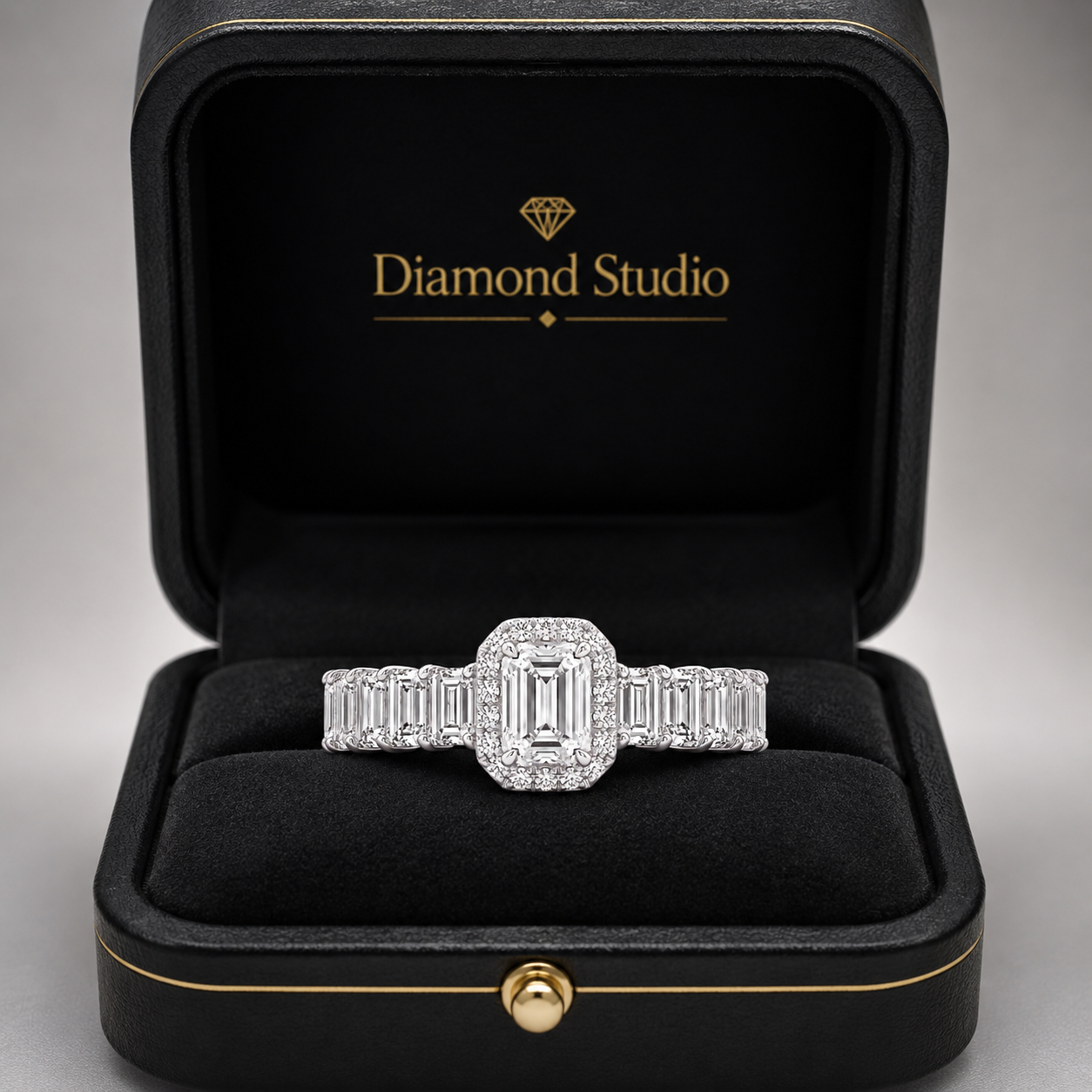 1.50 CT Lab-Grown Diamond Band Fashion Ring in 14K White Gold (D–F / VS1–VS2)