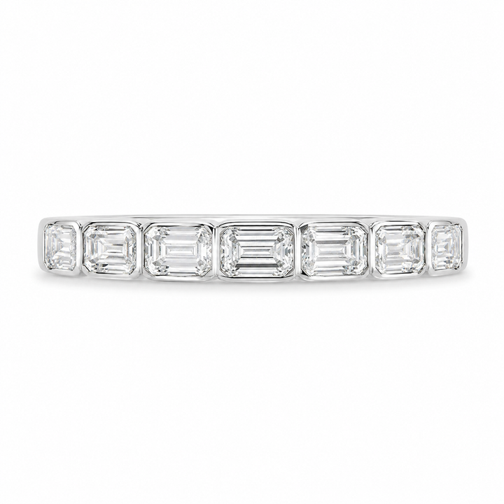 1.20 CT Lab-Grown Diamond Stackable Fashion Ring in 14K White Gold (Dâ€“F / VS1â€“VS2) from Diamond Studio