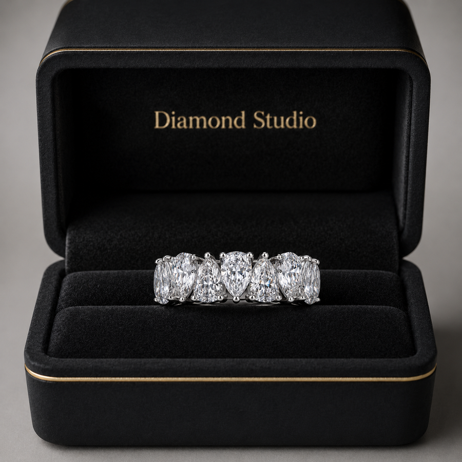 2.72 CT Lab-Grown Diamond Stackable Ring in 14K White Gold (D–F / VS1–VS2)