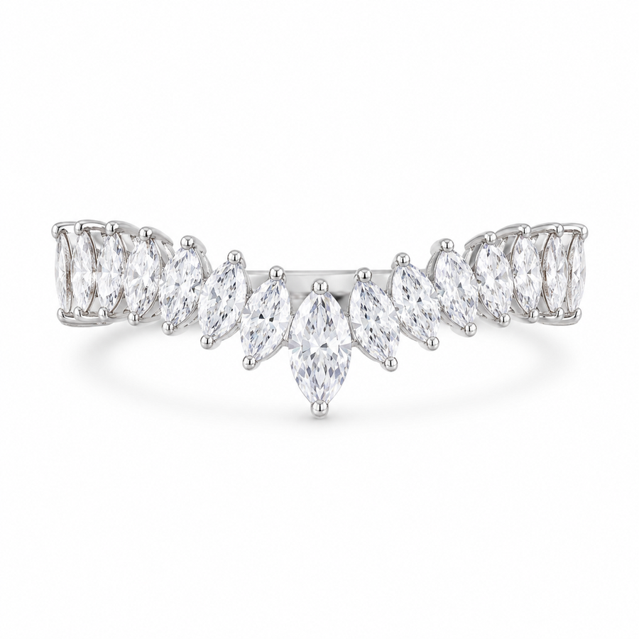 1.20 CT Lab-Grown Diamond Prong Ring in 14K White Gold (D–F / VS1–VS2)