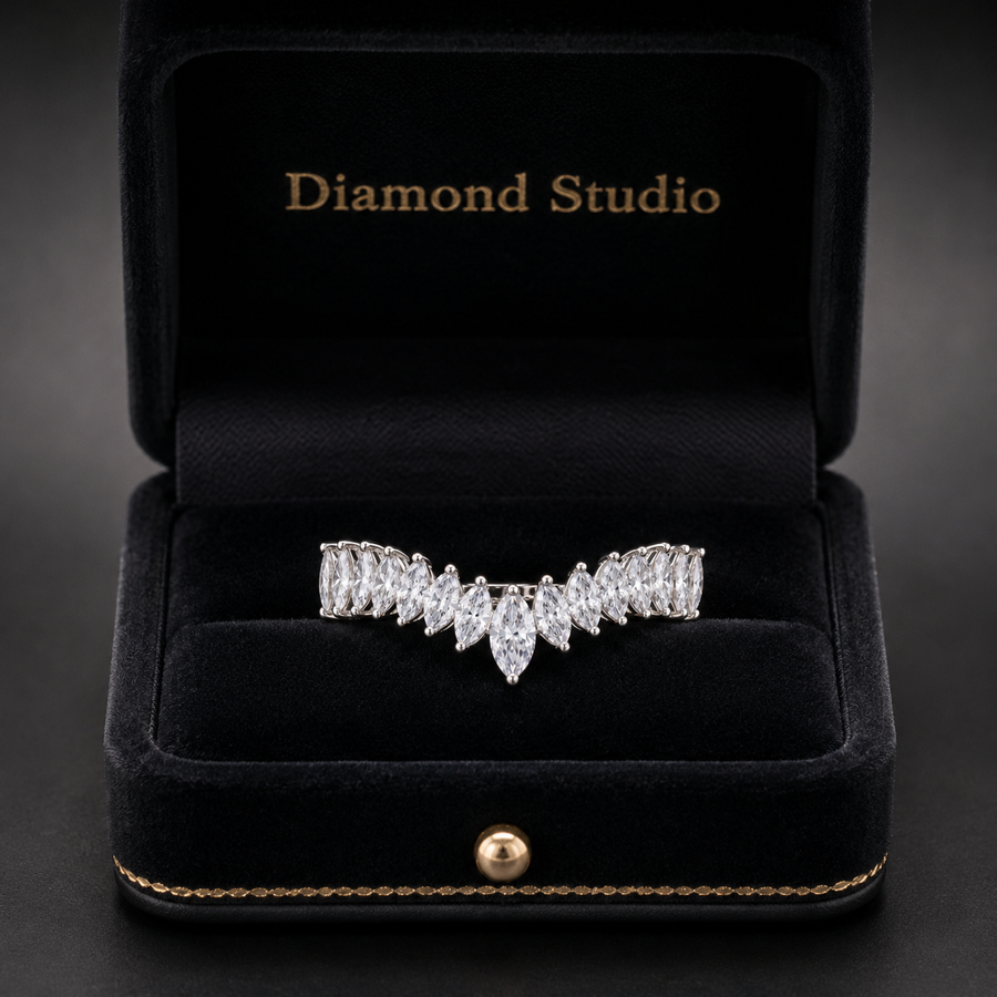 1.20 CT Lab-Grown Diamond Prong Ring in 14K White Gold (D–F / VS1–VS2)