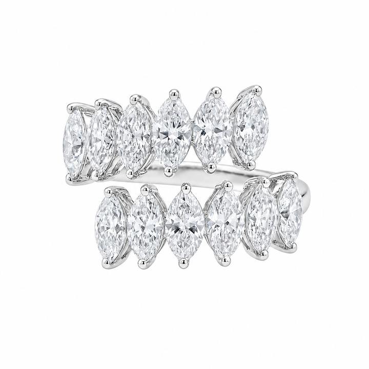 3.10 CT Lab-Grown Diamond Prong Ring in 14K Gold (Dâ€“F / VS1â€“VS2) from Diamond Studio