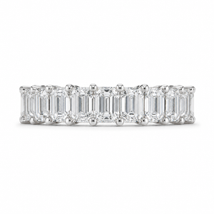 3.30 CT Lab-Grown Diamond Prong Ring in 14K White Gold (D–F / VS1–VS2)