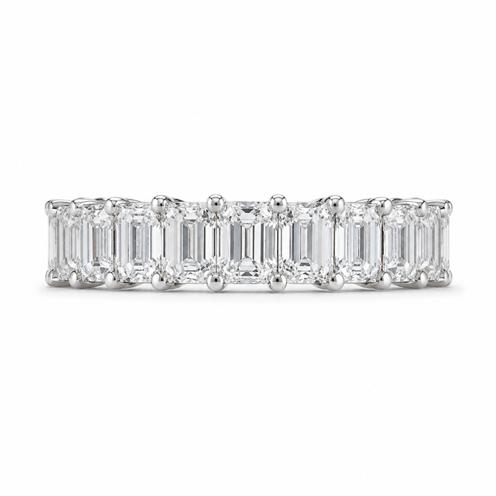 3.30 CT Lab-Grown Diamond Prong Ring in 14K White Gold (Dâ€“F / VS1â€“VS2) from Diamond Studio