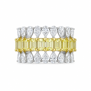 3.90 CT Lab-Grown Diamond Fashion Ring in 14K Gold (D–F / VS1–VS2)