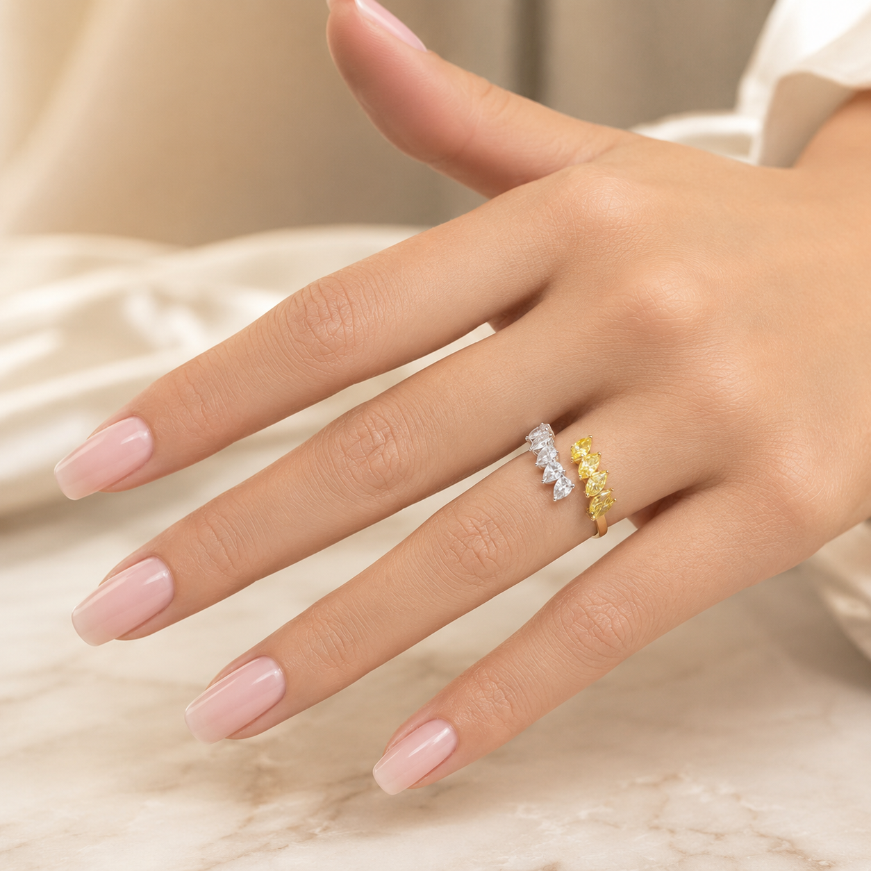 1.60 CT Lab-Grown Diamond Prong Ring in 14K Gold (D–F / VS1–VS2)