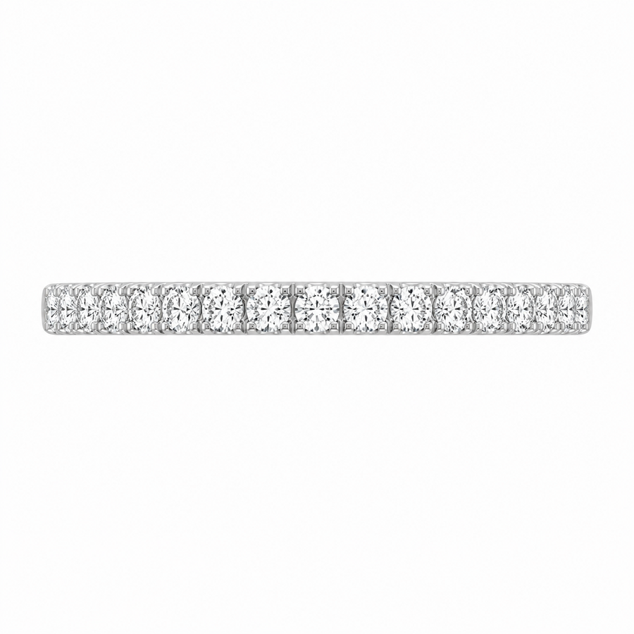 2.83 CT Joy Lab-Grown Diamond 2PCS Halo Bridal Set in 14K White Gold – Bliss Split Shank Pavé Wedding Ring Design
