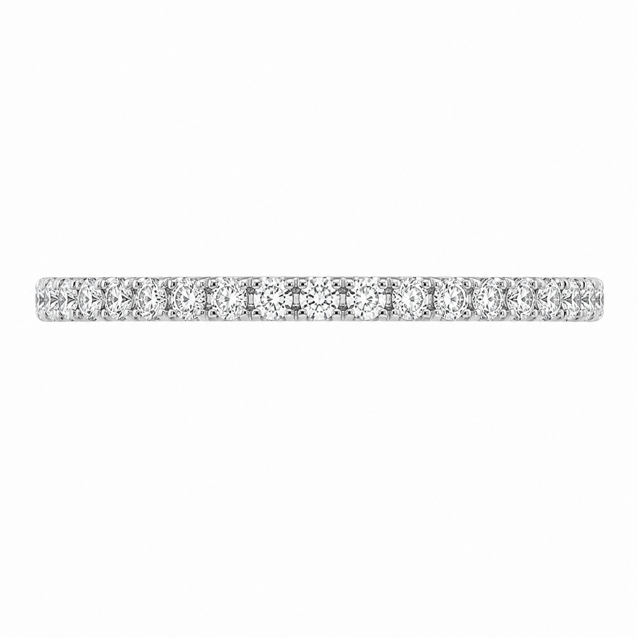 1.50 CT Demi Oval Lab-Grown Diamond 2PCS Hidden Halo Bridal Set in 14K White Gold – Luxe Ballad Solitaire Wedding Design