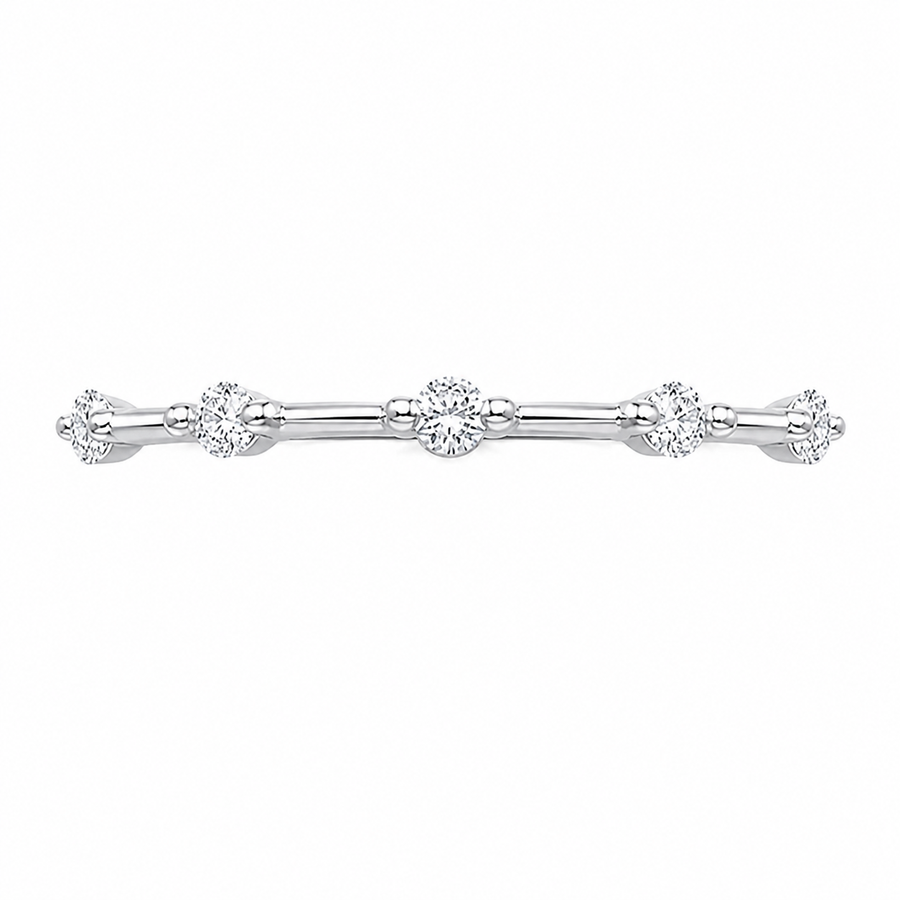2.00 CT Aimee Lab-Grown Diamond 2PCS Bridal Set in 14K Yellow Gold – Ultra-Thin Modern Wedding Ring Design