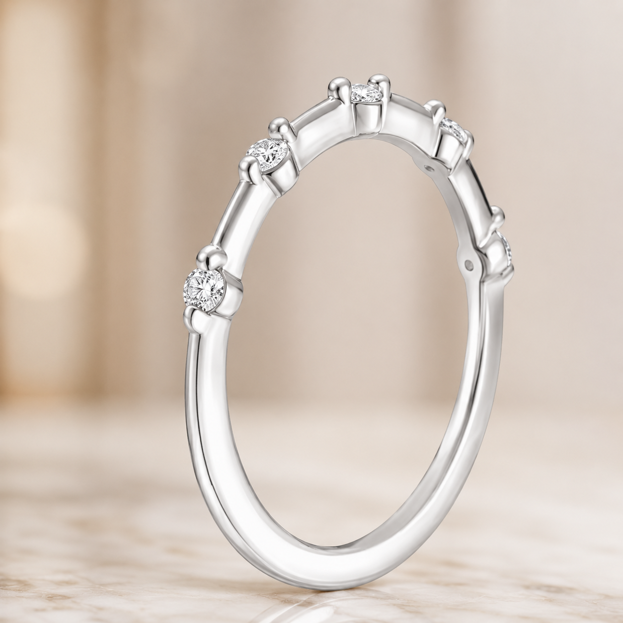 2.00 CT Aimee Lab-Grown Diamond 2PCS Bridal Set in 14K Yellow Gold – Ultra-Thin Modern Wedding Ring Design