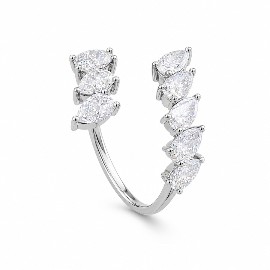 14K Gold Lab-Grown Diamond Fashion Ring (1.70 CTW – D–F / VS1–VS2)