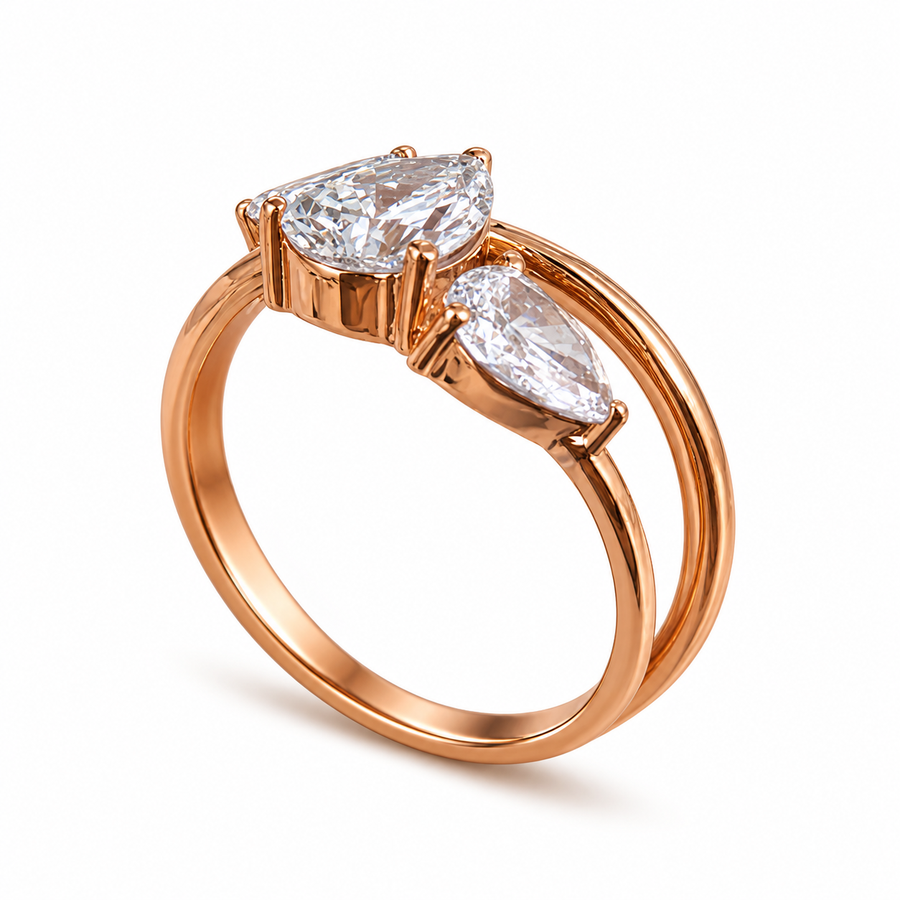 14K Gold Lab-Grown Diamond Fashion Ring (1.60 CTW – D–F / VS1–VS2)