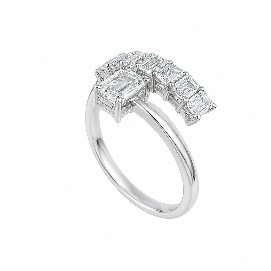 14K Gold Lab-Grown Diamond Fashion Ring (1.30 CTW – D–F / VS1–VS2)