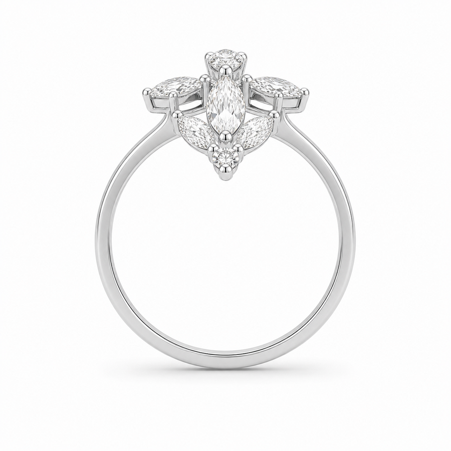 14K Gold Lab-Grown Diamond Fashion Ring (2.90 CTW – D–F / VS1–VS2)