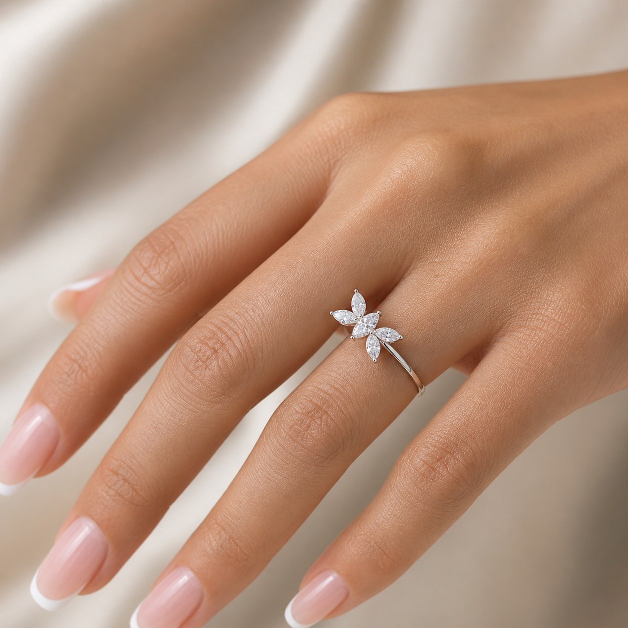 14K Gold Lab-Grown Diamond Fashion Ring (3.30 CTW – D–F / VS1–VS2)