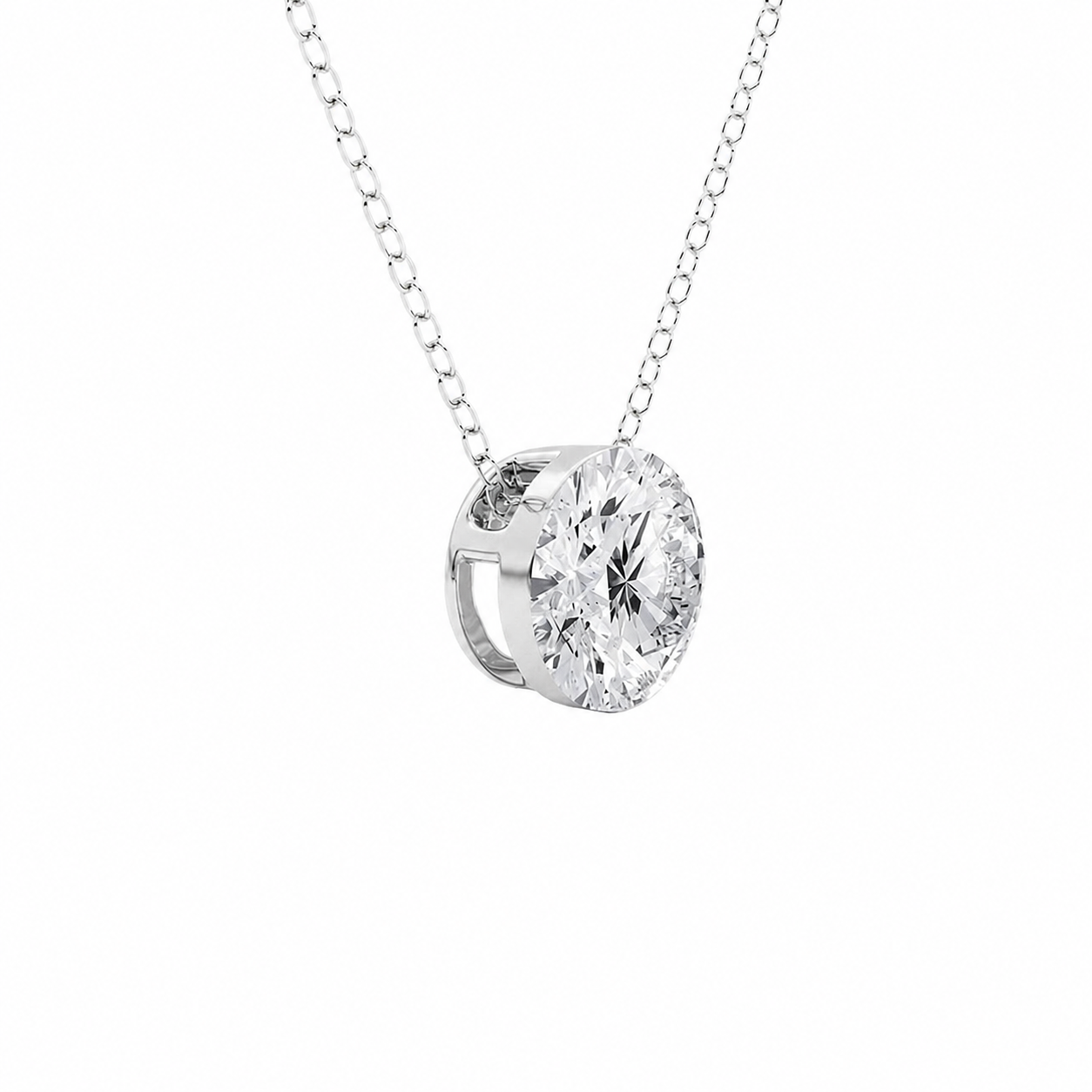 2.00 CTW Boundless Star Lab-Grown Diamond Pendant (D–F / VS1–VS2)