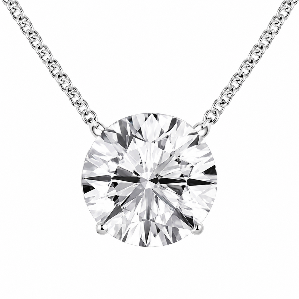 2.00 CTW Boundless Star Lab-Grown Diamond Pendant (D–F / VS1–VS2)