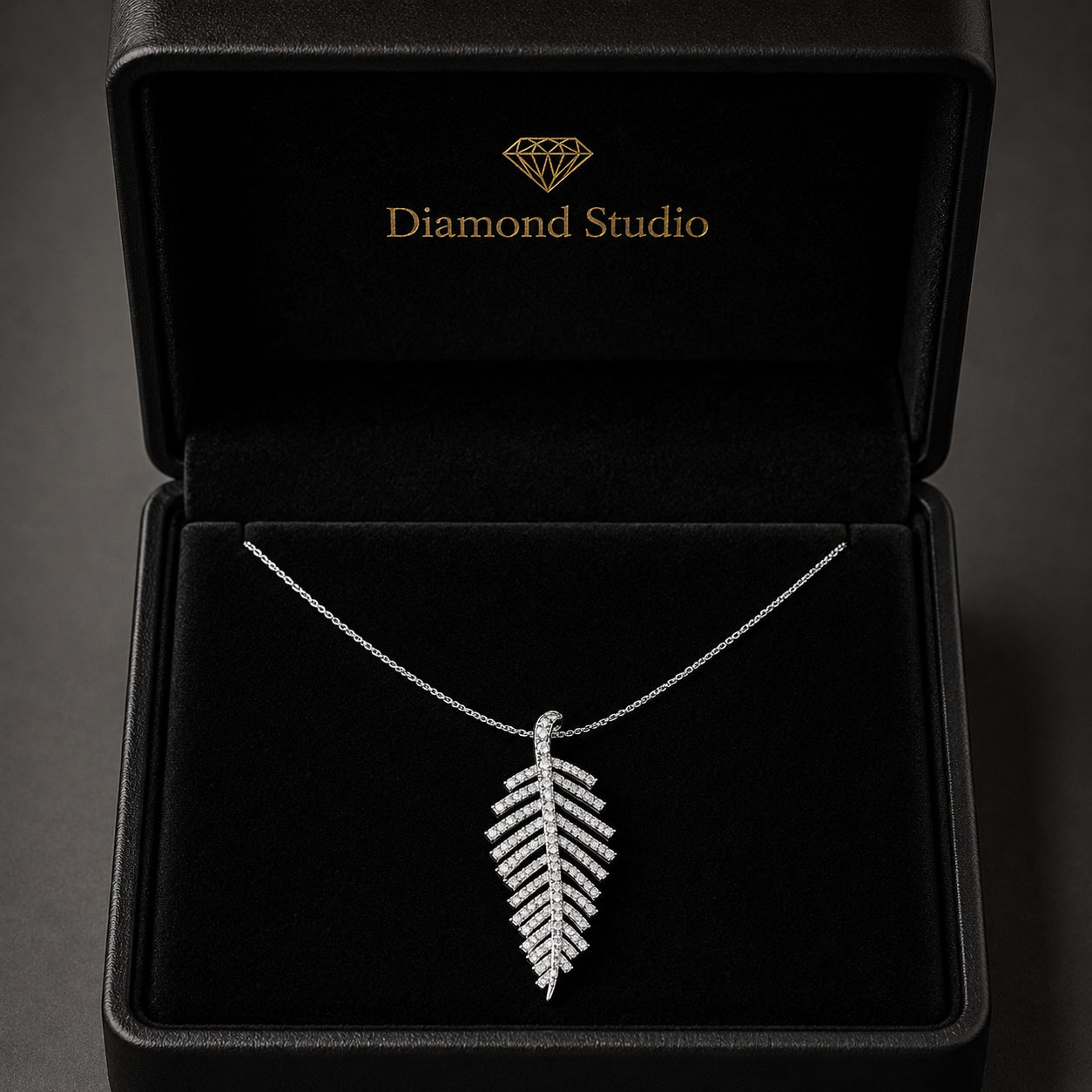 2.4 Ct Round Cut Diamond Pendant Necklace VS1 D-F White Gold 14k