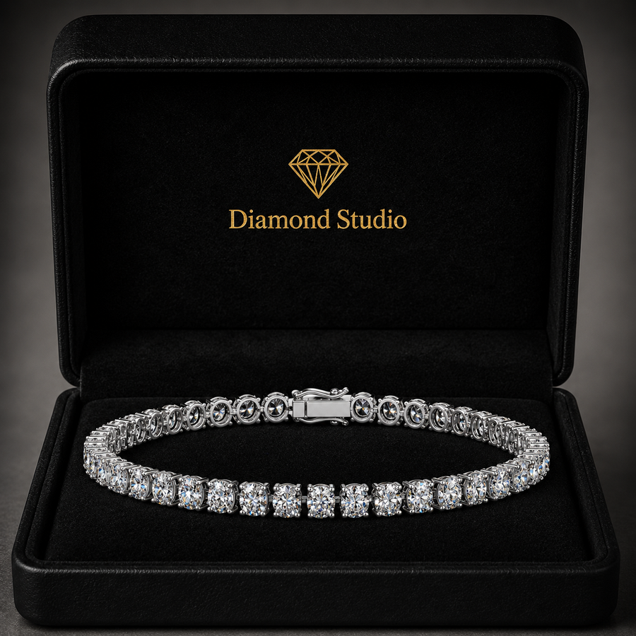 9.44 Carat Pear Cut Diamond Bangle Bracelet VS1 D F White Gold 14k
