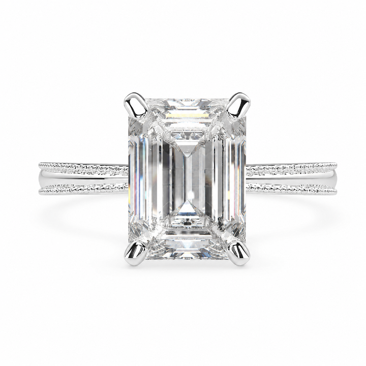 Camilla  Carat Emerald Cut Solitaire Engagement Ring