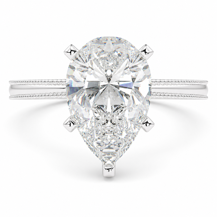 Camilla Pear Cut Solitaire Engagement Ring